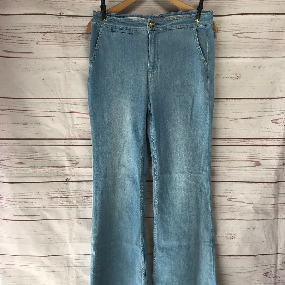 Anthropologie High Rise Bootcut Trouser Jeans